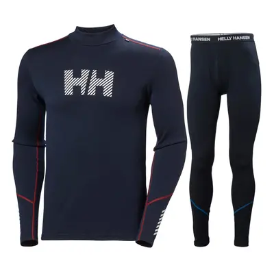 Helly Hansen Lifa Merino Midweight Logo, komplet, męski, navy