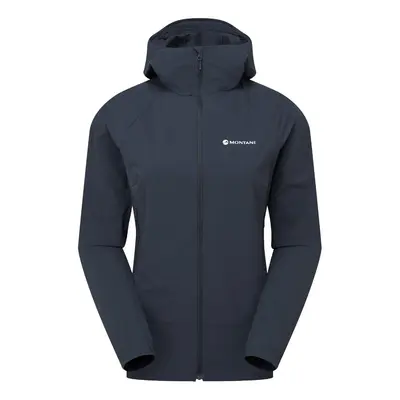 Montane F Tenacity Nano Hoodie, kurtka softshell, damska, niebieska