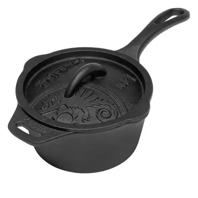 Petromax KR1 Cast-iron saucepan, rondel, czarny