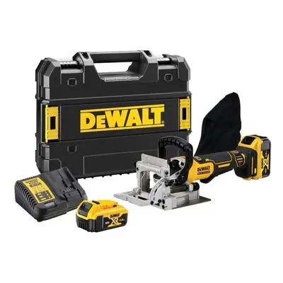 Akumulatorowa frezarka do rowków, lamelownica 18V Li-Ion 2x5,0Ah XR, DeWalt DCW682P2-QW