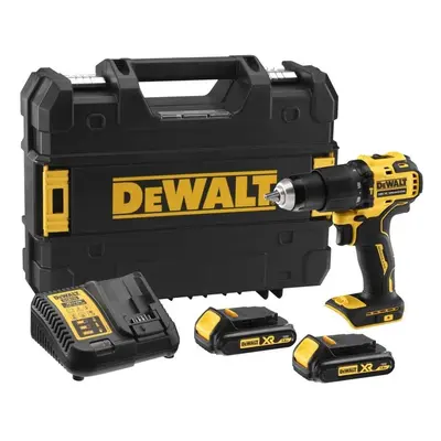 Akumulatorowa wiertarko-wkrętarka udarowa 65 Nm Li-Ion, 2x1,5Ah, 18V XR, DeWalt DCD709S2T-QW