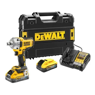 Akumulatorowy klucz udarowy 1/2", 812Nm, 2x5,0 Ah Li-Ion POWERSTACK 18V XR, DeWalt DCF891H2T-QW