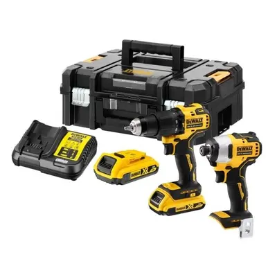 Akumulatorowy zestaw Combo DCD709 + DCF809 18V, Li-Ion 2x2,0Ah, DeWalt DCK2062D2T-QW