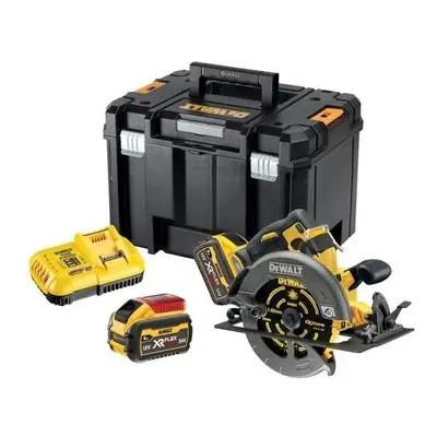 Akumulatorowa pilarka tarczowa 190mm, 54V XR FlexVolt,2x9,0Ah, Li-Ion DeWalt DCS578X2-QW