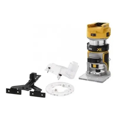 Akumulatorowa frezarka górnowrzecionowa, tuleje zaciskowe 8mm i 1/4", 18V Li-Ion, DeWalt DCW600N