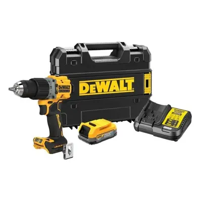 Akumulatorowa, udarowa wiertarko-wkrętarka 90 Nm Li-Ion, 1x1,7Ah, POWERSTACK 18V G3 XR, DeWalt D