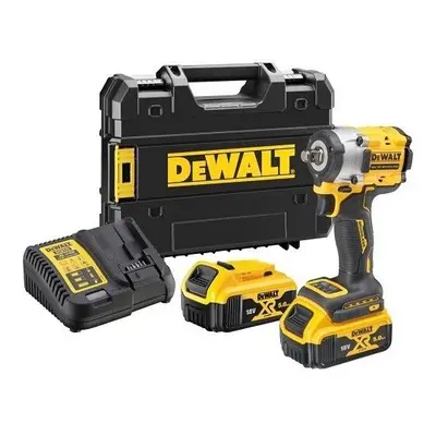 Akumulatorowy klucz udarowy 1/2", 406Nm, 18V XR, 2x5,0Ah, Li-Ion, DeWalt DCF921P2T-QW