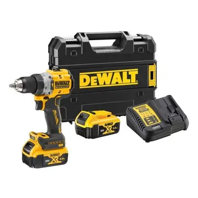 Akumulatorowa wiertarko-wkrętarka udarowa 90Nm XR, Li-Ion 18V/2x5,0Ah, TStak, DeWalt DCD805P2T-Q