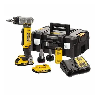 Akumulatorowy rozszerzacz rur PEX 18V XR Li-Ion 2 x 2,0 Ah w walizce, DeWalt DCE400D2-QW