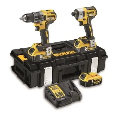 Akumulatorowy zestaw Combo DCD796 + DCF887 18V, 3x5,0Ah DeWalt DCK266P3-QW