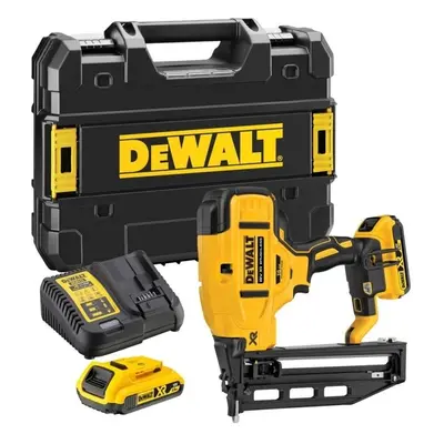 Akumulatorowa sztyfciarka/gwoździarka do wykończeń 32-64mm 18V Li-Ion 2x2,0Ah XR, DeWalt DCN662D