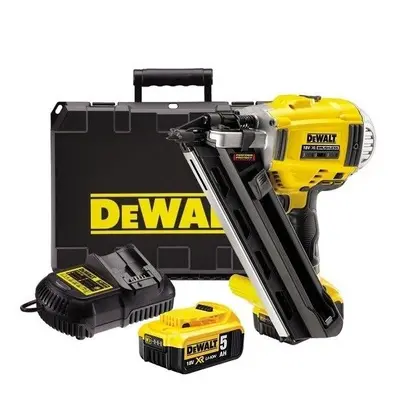 Akumulatorowa gwoździarka 18V Li-Ion 2x5,0Ah, DeWalt DCN692P2-QW