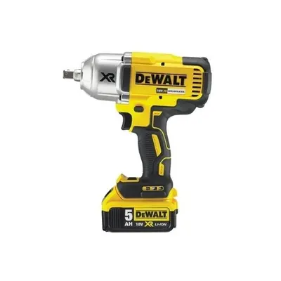 Akumulatorowy klucz udarowy 1/2'', 950Nm, 18V Li-lon 2x5,0Ah, DeWalt DCF899HP2-QW