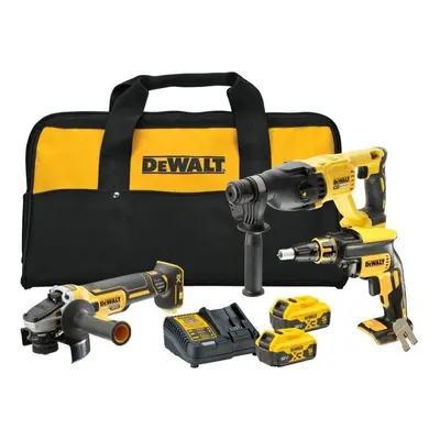 Akumulatorowy zestaw Combo DCH133+DCG405+DCF620, 18V XR, Li-Ion 2x5,0Ah, DeWalt DCK304P2-QW