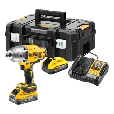 Akumulatorowy klucz udarowy 1/2", 1396Nm 18V Li-lon 2x5,0Ah POWERSTACK, DeWalt DCF900H2T-QW