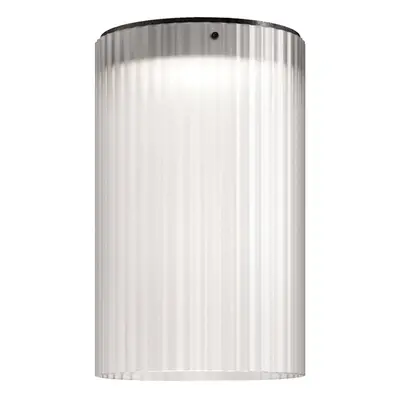 Kdln lampa sufitowa LED Giass, biała, Ø 30 cm