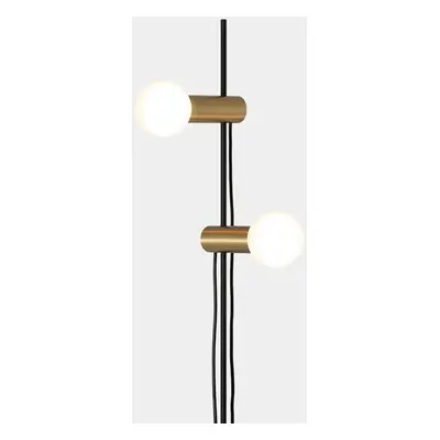 LEDS-C4 Nude Double lampa stojąca E27 złota/czarna