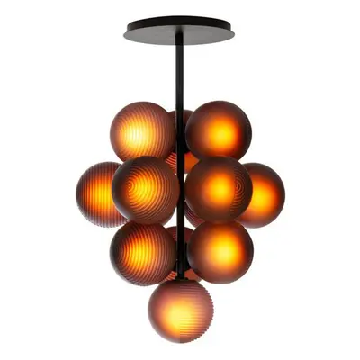 Lampa wisząca pulpo Stellar Grape Small, kolor oberżyny