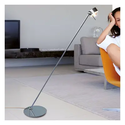 Lampa stojąca LED Puk Floor Mini Single chrom