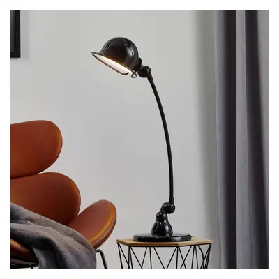 Jieldé Loft C6000 lampa stołowa, wygięta, czarna