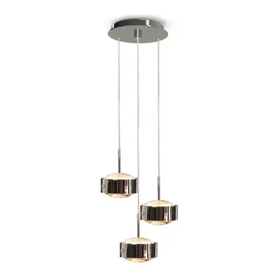 Lampa żyrandol Puk Meg Maxx Drop Trio chrom mat 3-punktowa G9