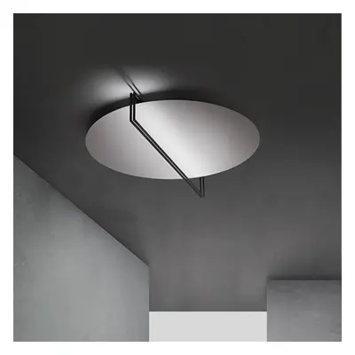 ICONE Essenza lampa sufitowa 927 Ø70cm biały/czarny