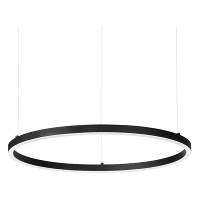 Ideal Lux żyrandol LED Oracle Slim Ø 90 cm czarny 3000 K