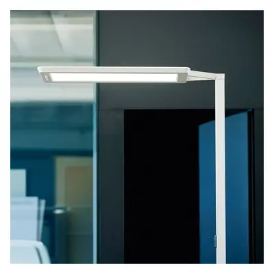 Lampa stojąca LED Yara.single CCT, BT, PIR srebrna
