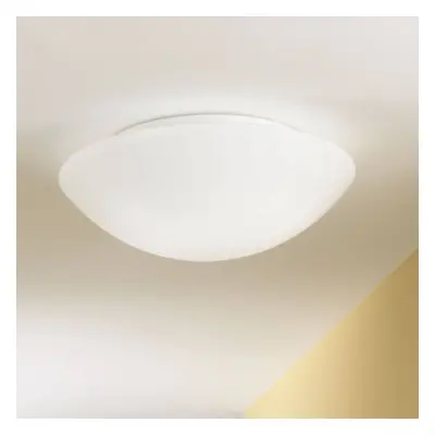 Lampa sufitowa Pandora, Ø 36 cm, szkło, biały