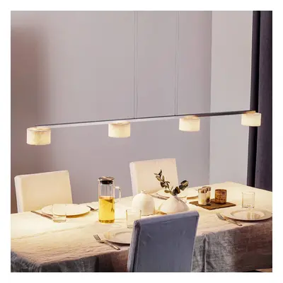 Lampa wisząca belka Reef z pianki ceram z LED