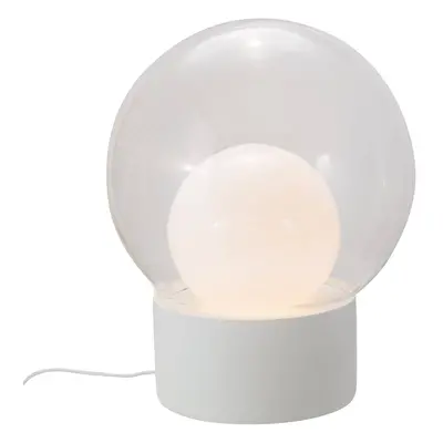 Pulpo lampa stołowa Boule Medium, przezroczysty/opal/biały, szkło