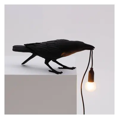 Lampa tarasowa LED Bird Lamp, grać, czarna