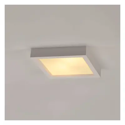 Lampa sufitowa SLV Plastra 104, biały, gips, szerokość 25 cm