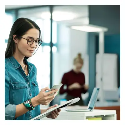 Lampa stojąca LED Yara.double CCT, BT, PIR, biała