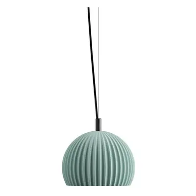 Lampa wisząca Karman Sahara, szałwiowa zieleń, Ø 23 cm, ceramiczna E27