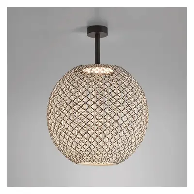 Lampa sufitowa zewnętrzna Bover Nans Sphere PF/80 LED brązowa