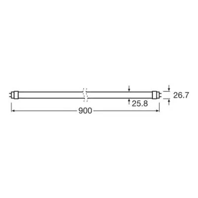 OSRAM żarówka rurkowa LED T8 10W Bio-Lumilux 965 90cm