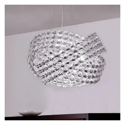 Kryształowa lampa wisząca DIAMANTE Ø 40 cm