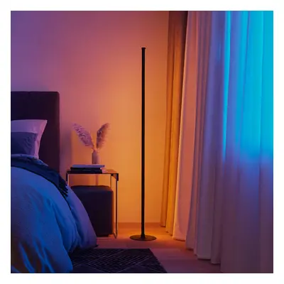 Lampa stojąca LED Hama z czujnikiem muzyki, inteligentna, RGB, ściemniana