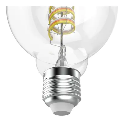 Hama Smart LED Filament E27 G95, WLAN, Matter, 4,9 W, RGBW