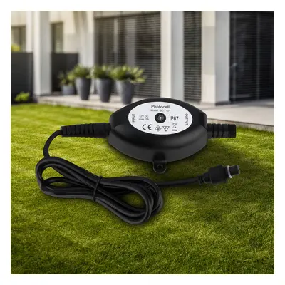 Czujnik zmierzchu 3921015 do lamp zewnętrznych 12 V, czarny