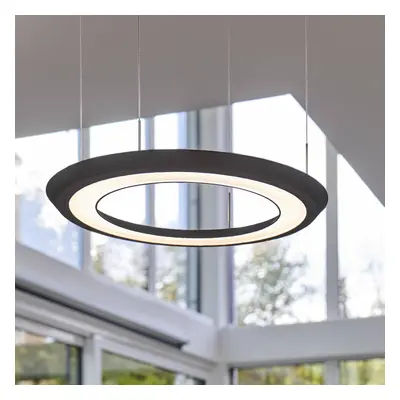 OLIGO Yano lampa wisząca LED up/down, CCT czarna