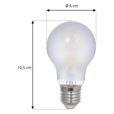 Żarówka LED filament, matowa, E27, 5W, 3000K, 1060 lm