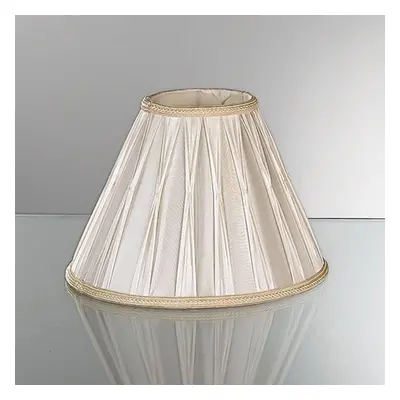 Abażur z plisow. tkaniny do lamp stołowych 30,5 cm