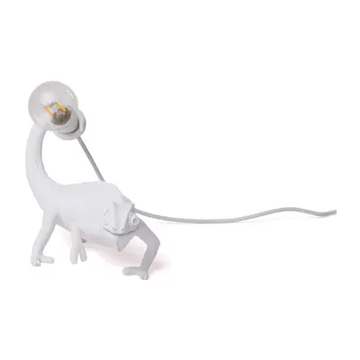 Lampa dekoracyjna LED SELETTI Chameleon Lamp Still, biała, USB