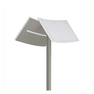 Lampa stojąca LED Evolo CCT z lampką do czytania, taupe