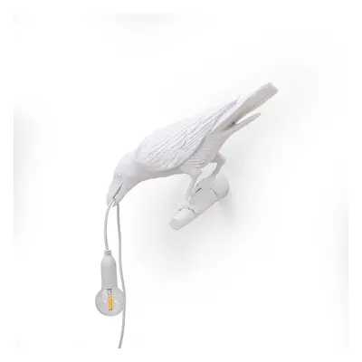 Kinkiet zewnętrzny LED Bird Lamp, lewa, biała