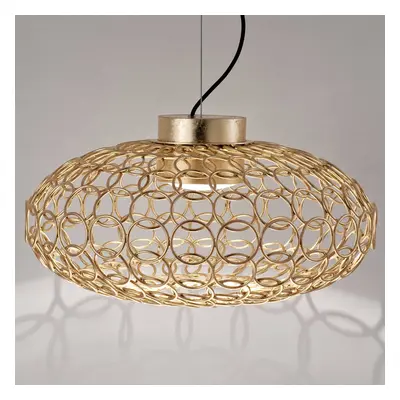 Terzani G.R.A. - designerska lampa wisząca Oval, złota