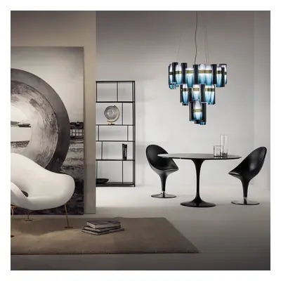 Slamp La Lollo XL lampa wisząca LED Ø80cm gradient