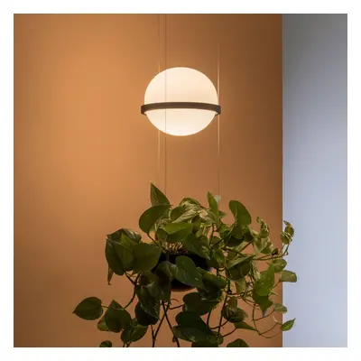 Vibia Palma 3724 lampa wisząca, doniczka, grafit